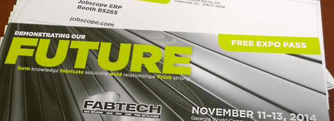 Visit JOBSCOPE at FABTECH